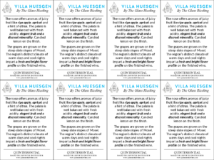 Villa Huesgen By The Glass Riesling – Generic Shelftalker