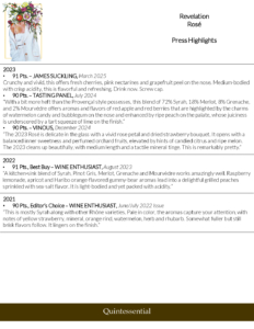 Revelation Rosé – Press Highlights