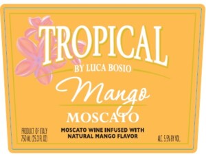 Tropical Mango Moscato – Front Label