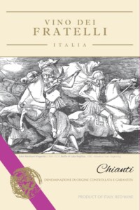 2020-Vino dei Fratelli Chianti – Front Label