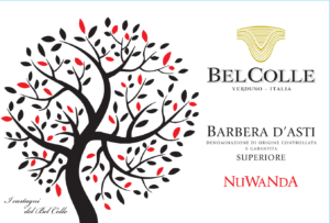 Bel Colle Barbera d’Asti Superiore Nuwanda – Front Label – Non-Vintage