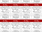 2019 Bel Colle Barolo DOCG Simposio – 91 points, Wine Advocate – Shelftalker