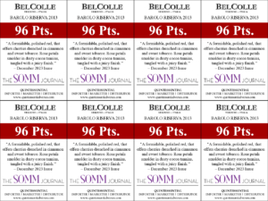 2013 Bel Colle Barolo DOCG Riserva – 96 points, James Suckling – Shelftalker