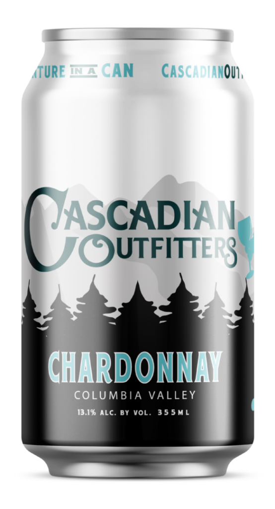 Cascadian Outfitters Chardonnay 335mL Can bottle image