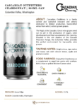 Cascadian Outfitters Chardonnay 335mL Can – Fact Sheet