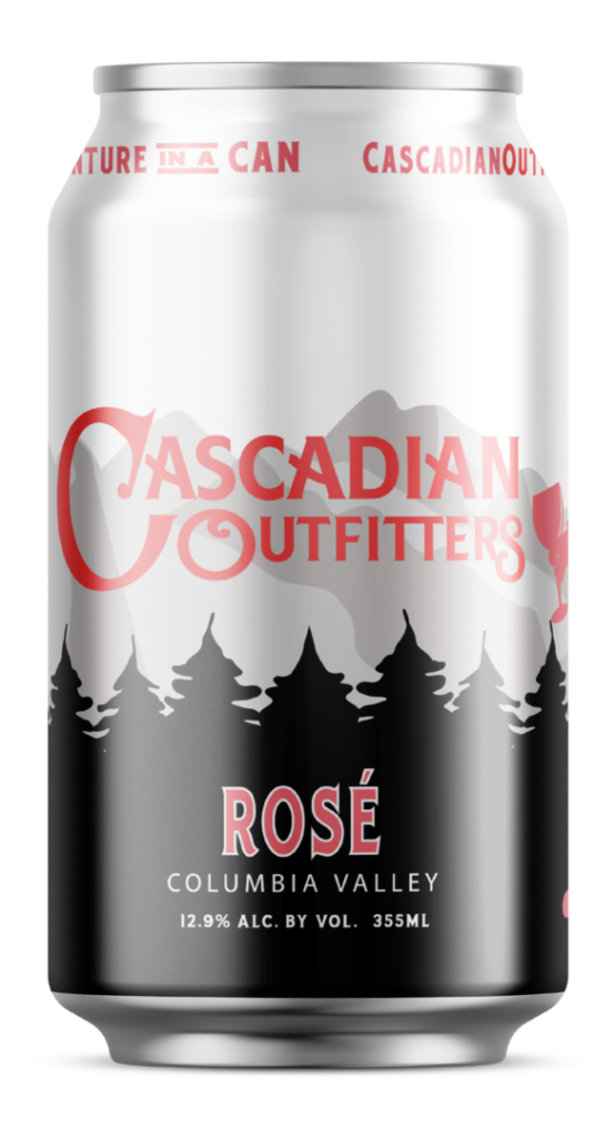 Cascadian Outfitters Rosé 335mL Can bottle image