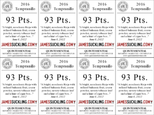 2016 Conde de los Andes Tempranillo – 93 points, James Suckling – Shelftalker