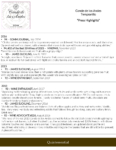 Conde de los Andes Tempranillo – Press Highlights