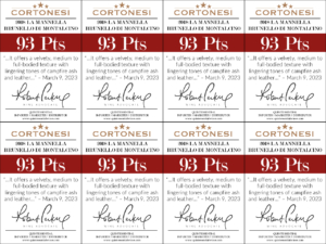 2018 Cortonesi La Mannella Brunello di Montalcino – 93 points, Wine Advocate – Shelftalker