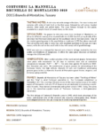 2019 Cortonesi La Mannella Brunello di Montalcino – Fact Sheet