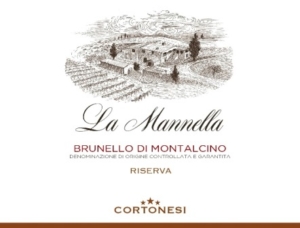 Cortonesi La Mannella Brunello di Montalcino Riserva – Front Label – Non-Vintage