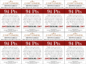 2019 Cortonesi Poggiarelli Brunello di Montalcino – 94 points, James Suckling – Shelftalker