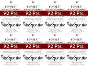 2022 Forrest Wines Sauvignon Blanc – 92 points, Wine Spectator – Shelftalker