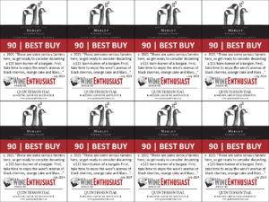 2021 G3 Merlot – 90 points, Wine Enthusiast – Shelftalker