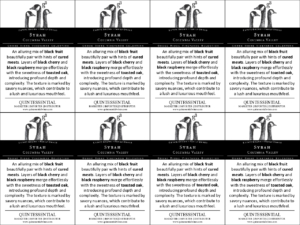 G3 Syrah –  Generic Shelftalker