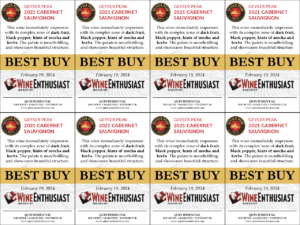 2021 Geyser Peak Cabernet Sauvignon – Best Buy, Wine Enthusiast – Shelftalker