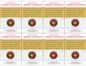 Geyser Peak Cabernet Sauvignon –  Generic Shelftalker