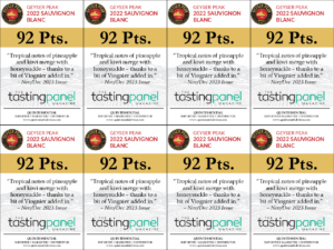 2022 Geyser Peak Sauvignon Blanc – 92 points, Tasting Panel – Shelftalker
