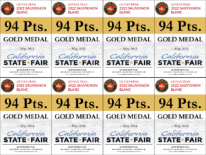 2022 Geyser Peak Sauvignon Blanc – 94 points, CA State Fair – Shelftalker