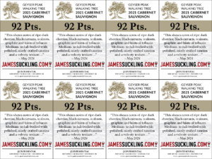 2021 Geyser Peak Walking Tree Cabernet Sauvignon – 92 points, James Suckling – Shelftalker