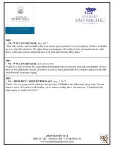 Casa Relvas Alicante Bouschet – Press Highlights