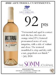 2022 Art.Terra Curtimenta – 92 points, Somm Journal – Accolade Sell Sheet