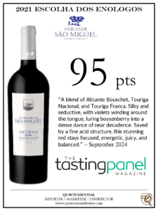 2021 Herdade de São Miguel Escolha dos Enologos Red Wine – 95 points, Tasting Panel – Accolade Sell Sheet