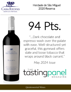 2020 Herdade de São Miguel Reserva – 94 points, Tasting Panel – Accolade Sell Sheet