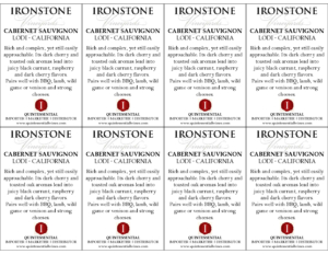 Ironstone Cabernet Sauvignon –  Generic Shelftalker