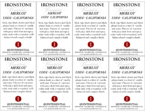 Ironstone Merlot –  Generic Shelftalker