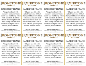 Ironstone Reserve Cabernet Franc –  Generic Shelftalker