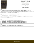 Ironstone Reserve Cabernet Sauvignon – Press Highlights