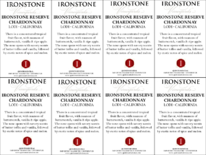 Ironstone Reserve Chardonnay –  Generic Shelftalker