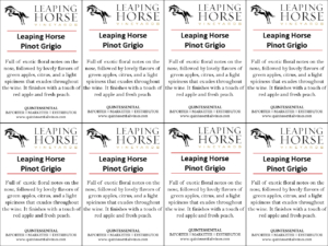 Leaping Horse Pinot Grigio –  Generic Shelftalker