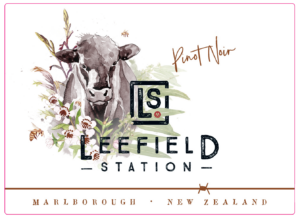 Leefield Station Pinot Noir – Front Label – Non-Vintage