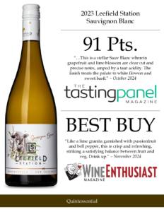 2023 Leefield Station Sauvignon Blanc – Accolades Sell Sheet