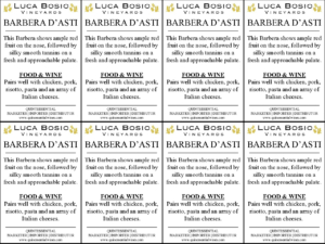 Luca Bosio Barbera d’Asti DOCG – Shelftalker