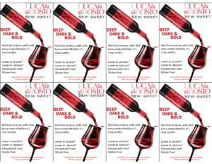 Luca Bosio Dark Red Semi Sweet – Generic Shelftalker