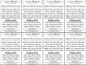 Luca Bosio Dolcetto d’Alba DOC – Generic Shelftalker
