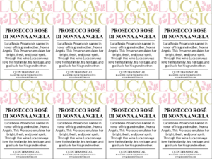Luca Bosio Prosecco DOC Rosé Extra-Dry – Generic Shelftalker
