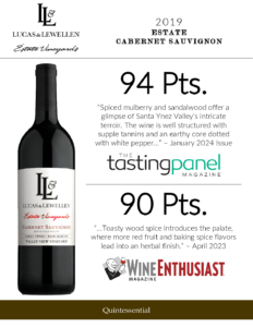 2019 Lucas & Lewellen Cabernet Sauvignon – Accolade Sell Sheet