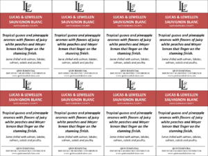 Lucas & Lewellen Sauvignon Blanc –  Generic Shelftalker