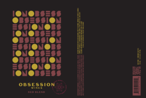 Obsession Red Blend – Label