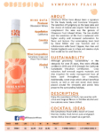 Obsession Symphony – Peach – Fact Sheets