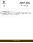 Quinta do Vallado 10 year Old Tawny – Press Highlights #2