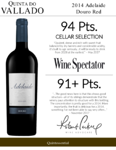 Quinta do Vallado Adelaide Douro Red – Press Highlights