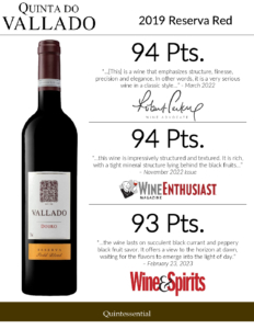 2019 Quinta do Vallado Reserva Red Field Blend – Accolades Sell Sheet