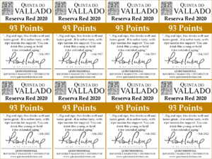 2020 Quinta do Vallado Reserva Red Field Blend – 93 points, Wine Advocate – Shelftalker