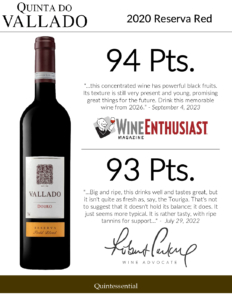 2020 Quinta do Vallado Reserva Red Field Blend – Accolades Sell Sheet