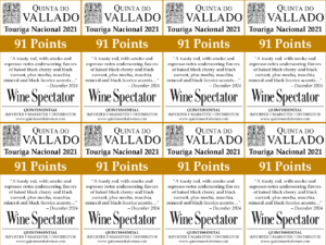 2021 Quinta do Vallado Touriga Nacional – 91 points, Wine Spectator – Shelftalker